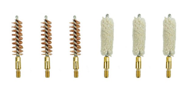 KleenBore 9-SET Handgun Brush & Mop Set .38/ .357/ 9mm #8-32 Thread - View 2