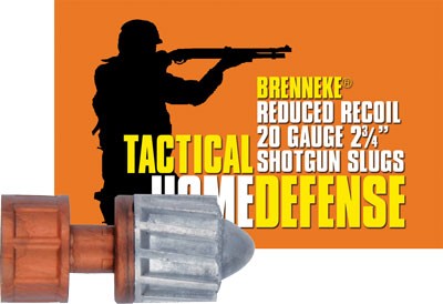 Brenneke Tactical Home Defense Slugs 20 ga. 2 3/4 in. 3/4 oz. 5 rd. - View 2