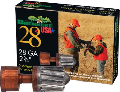 Brenneke SL282BR 28 Gauge 2.75" 5/8oz Slug 1450fps 5/Box - View 2