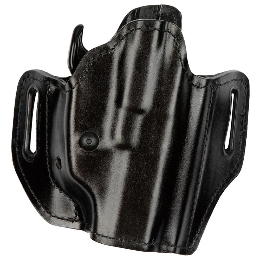 Bianchi 52831 Allusion Assent Pro-Fit OWB Size 13b Black Leather Belt Slide Holster - Glock 19/Ruger Security-9/FN FNS 9mm/40/H&K P30/USP 9/40/VP9/HK 45C/S&W 5906TSW/Walther P99/PPQ/PPS - View 2