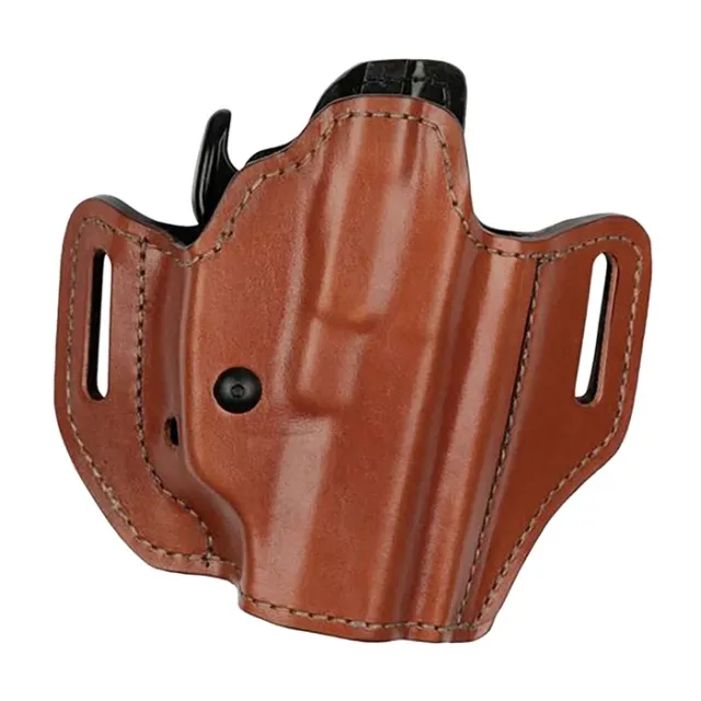 Bianchi 34501 Allusion Assent Pro-Fit OWB Size 04 Tan Leather Belt Slide for Springfield XD, Sig P220, FN FNP - Right Hand - View 2