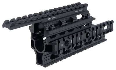 UTG MTU009 Universal AK Quad Rail Handguard, Aluminum, Picatinny Rails - View 2