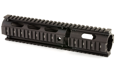 UTG MTU015 AR15 Drop-In Quad Rail Handguard, Black, 10.7" Aluminum - View 3