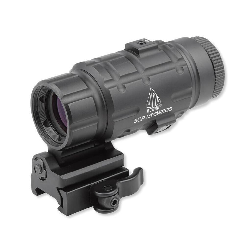 UTG SCPMF3WEQS 3x Magnifier Black Anodized 37 mm - View 2