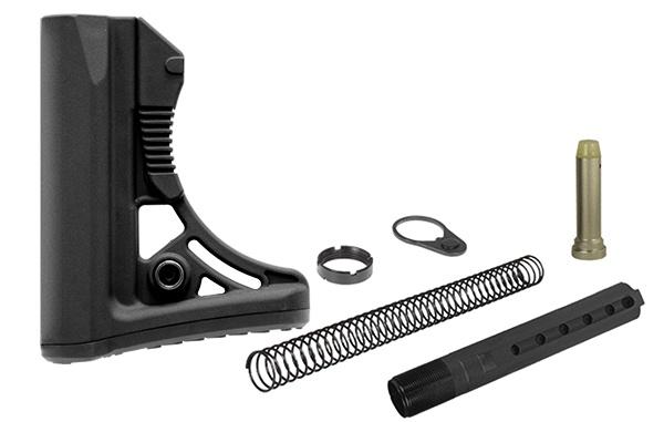 UTG Pro RBUS3BM Mil-Spec OPS Ready S3 Stock Kit Black 6-Position AR-15 - View 2