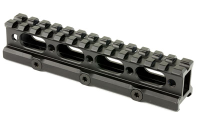Leapers MTRSX1L Picatinny Riser 5.5" 13 Slot 1" Height Matte Black Aluminum - View 3