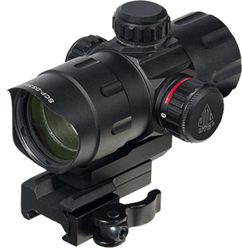 Leapers UTG SCP-DS3840TDQ Red/Green 4 MOA Dot Sight 38mm QD Mount - View 2