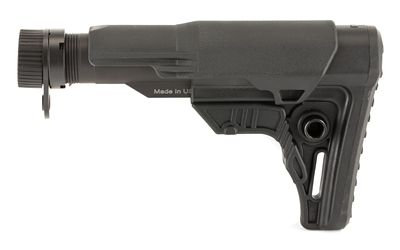 Leapers UTG PRO AR-15 S4 Mil-Spec Stock Kit RBUS4BM - High Strength Polymer, 4-Position Adjustability - View 2