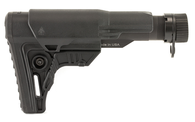 Leapers UTG PRO AR-15 S4 Mil-Spec Stock Kit RBUS4BM - High Strength Polymer, 4-Position Adjustability - View 3