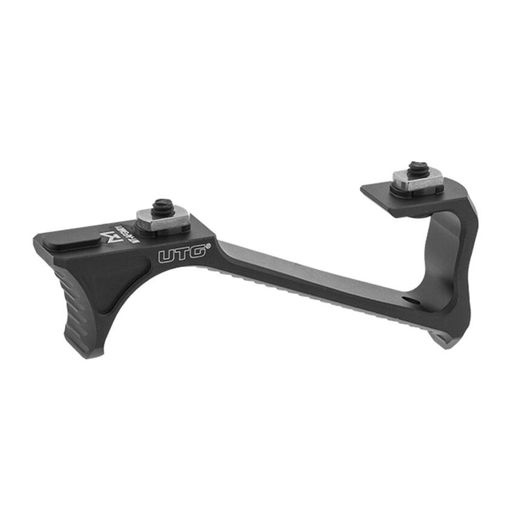 Leapers MTAFGM01 Ultra Slim Foregrip Matte Black Anodized Aluminum - View 2