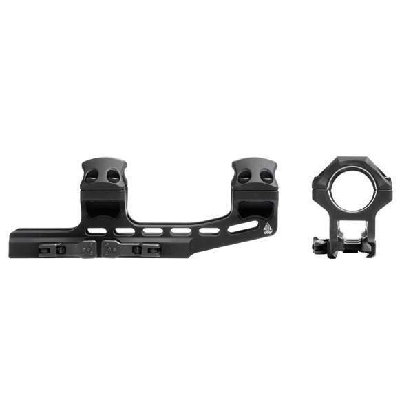 Leapers AIR12250Q UTG ACCU-SYNC QR Cantilever Mount 1" High 50mm Offset - View 2