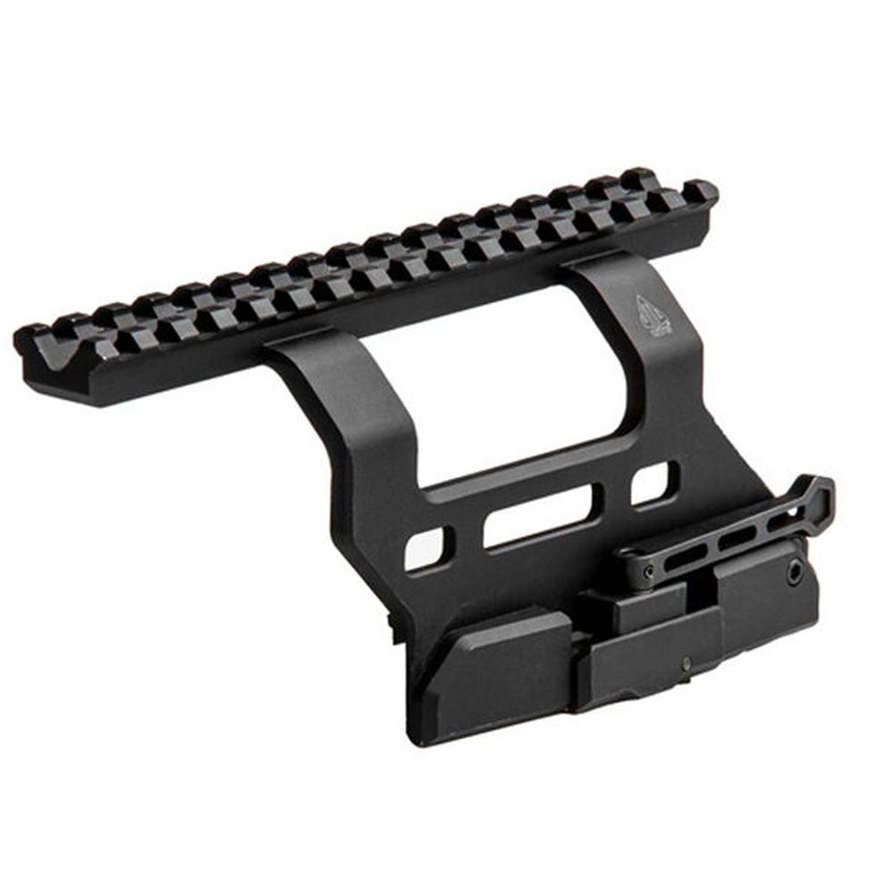 Leapers MTUAK01 Quick-Detachable AK Side Mount Matte Black Anodized... - View 2
