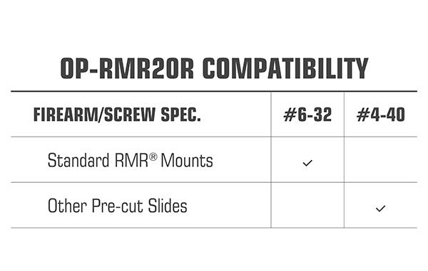Leapers OPRMR20R OP3 Micro Red Dot 1x 4 MOA Black Anodized IPX7 Waterproof - View 2