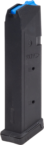 Leapers RBTGL917 17rd 9mm Fits Glock Black Polymer/Steel - View 2