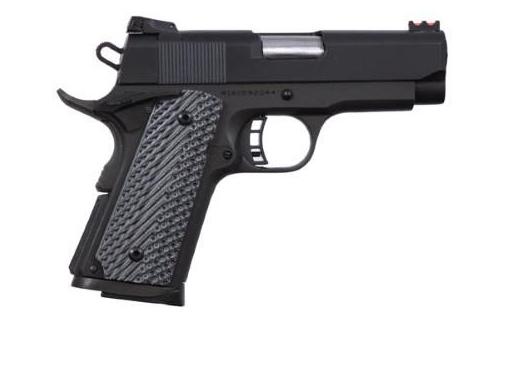 Rock Island Rock Ultra CS 45 ACP 7-Round Pistol, 3.5" Barrel, Parkerized Matte Finish, G10 Tactical Grips, Skeletonized Trigger, Adjustable Sights - View 2