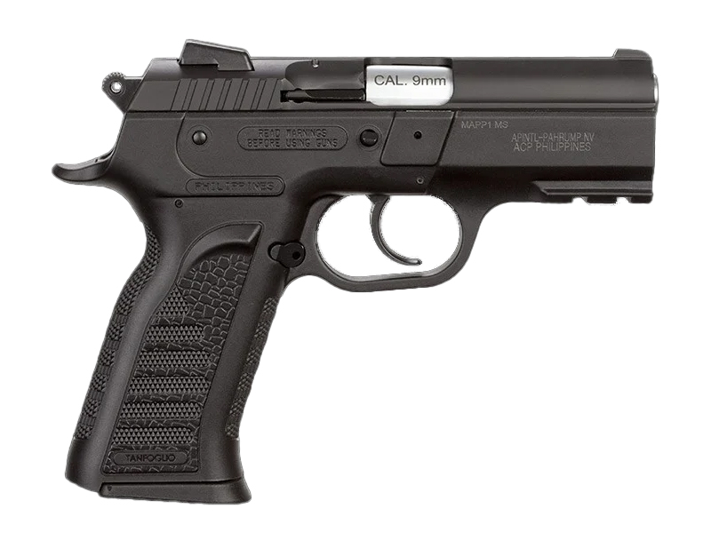 Rock Island 51656 MAPP MS 9mm Semi-Auto Pistol, 3.6" Barrel, 16+1 Capacity, Matte Black Finish, Polymer Frame, Steel Slide, Double Action - View 2