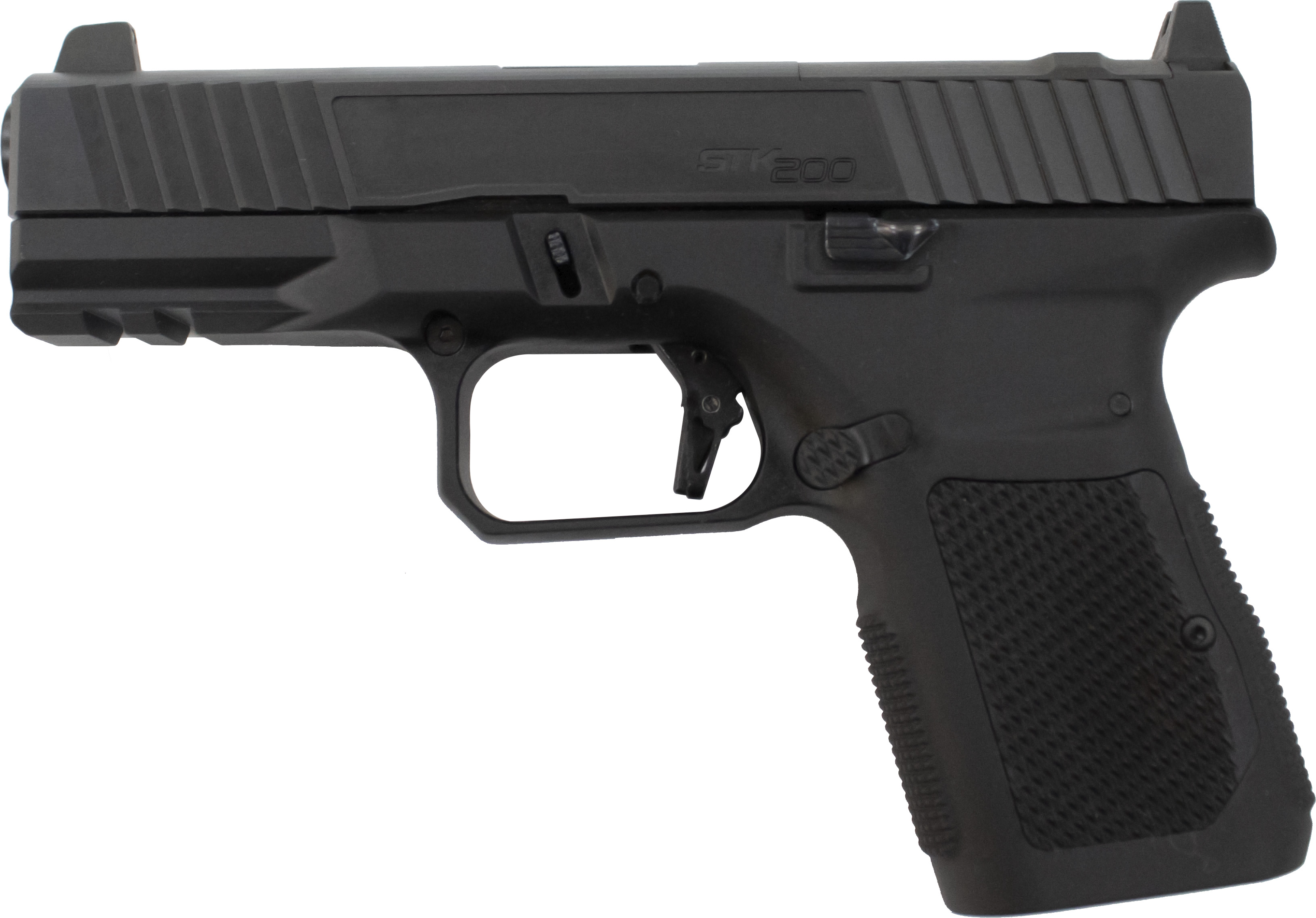 Rock Island 56621 STK200 9mm 15rd 4" Black DLC Slide G10 Grip - View 2