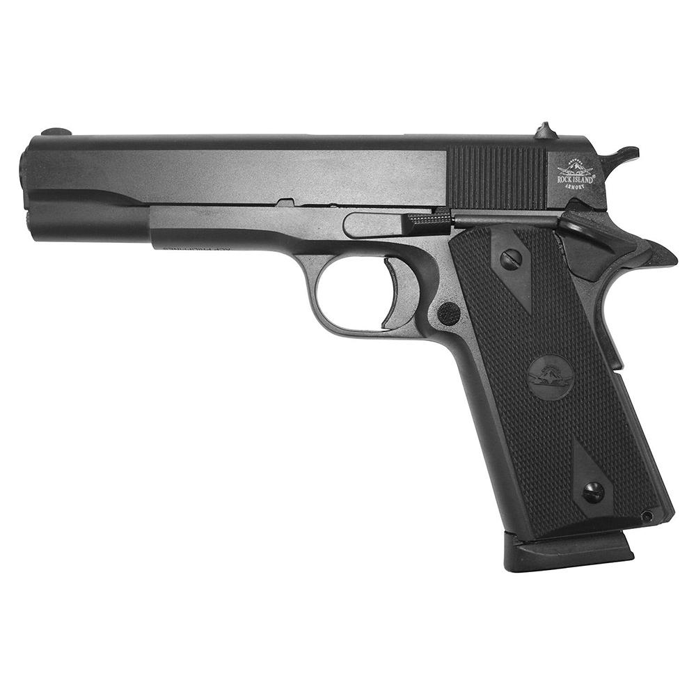 Rock Island 56626 GI Entry 9mm Luger 10+1 5" Black Steel Barrel - View 2