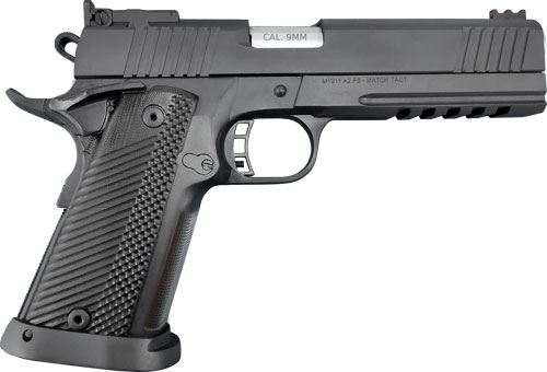 Rock Island 56645 Pro Ultra Match 9mm Semi-Auto Pistol: 5" Barrel, 17-Round Capacity, TRT1 Adjustable Sights, G10 Grip, Black Parkerized Finish - View 2