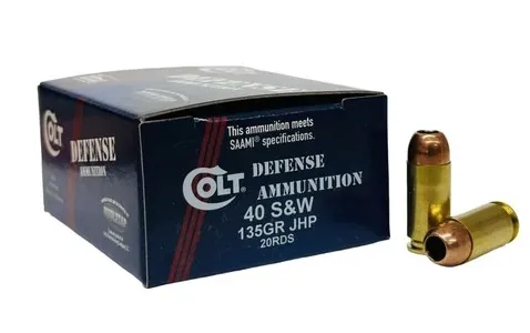 Colt Defense .40 S&W 135Gr JHP Ammo - 20 Rounds - View 2