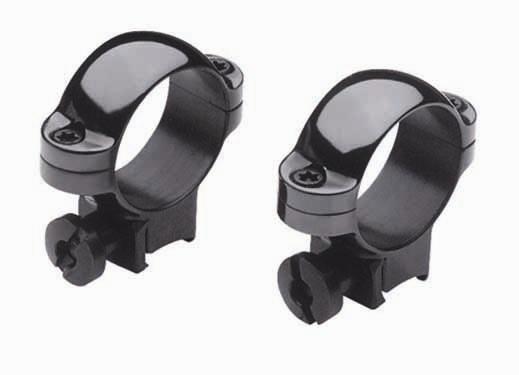 Burris Deluxe Steel Rimfire Rings 1" Medium Matte Black 420069 - View 2