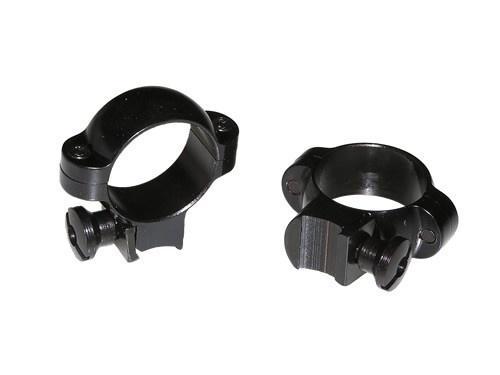 Burris Deluxe Steel Rimfire Rings 1" Medium Gloss Black 420072 - View 2