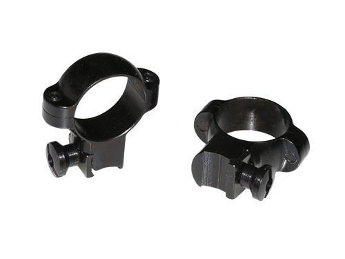 Burris 1" Deluxe .22 Steel Rings High Black Gloss 420073C - View 2