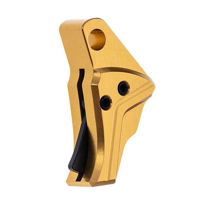 Tyrant CNC TDGTRIG5GOLDBLACK I.T.T.S Trigger Gold/Black Glock Gen 3/4 - View 2