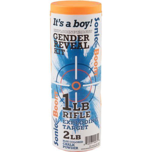 Sonic Boom SBTGRBOY Gender Reveal Kit Exploding Rifle Targets Boy - View 2