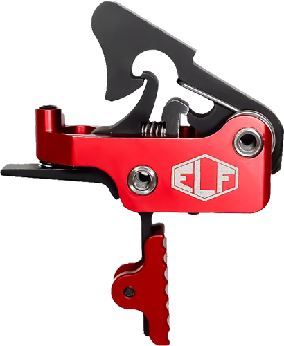 Elftmann APEX-PRO-R-S Trigger AR Platforms 2.75-7lbs Straight Red - View 2