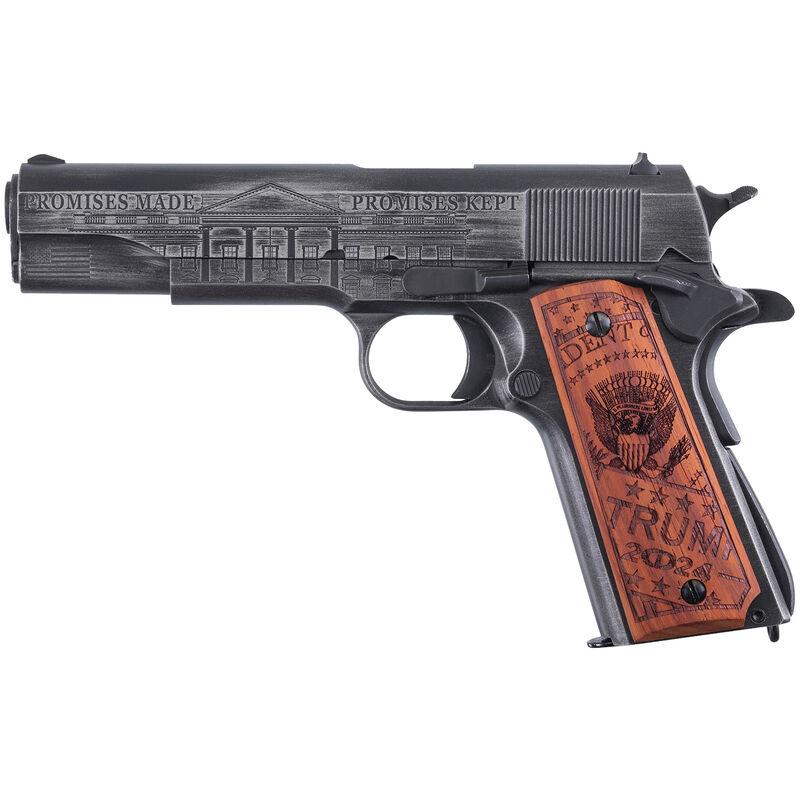 Auto Ordnance 1911BKOC12 45 ACP 1911 SE 45CAL 5" 7rd TrumpSaveAm Stnl/Blk - View 2