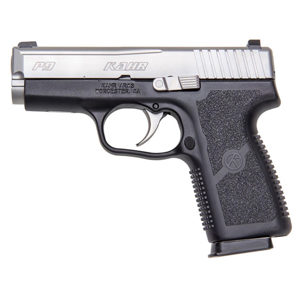 Kahr Arms KP9093NA P9 9mm 3.6" Barrel 7+1 Black Frame Night Sights - View 2