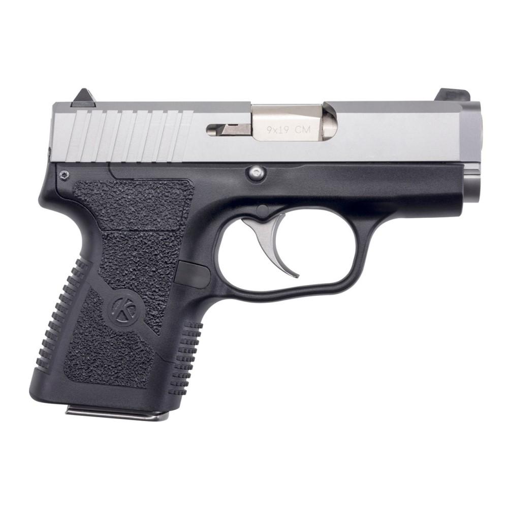 Kahr CM9093N CM9 9mm Pistol, 6rd, Night Sight, Stainless Steel Finish - View 2
