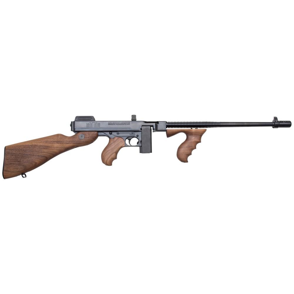Thompson T110S 1927A-1 Deluxe Semi-Auto, .45 ACP, 16.5" Finned Barrel, Blued Finish, Walnut Stock, 10-Round Capacity, Right Hand - View 2