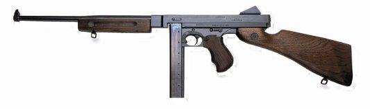 Thompson TM1 M1 Carbine .45 ACP Semi Auto 16.50" Barrel 30+1 Blued Walnut - View 2