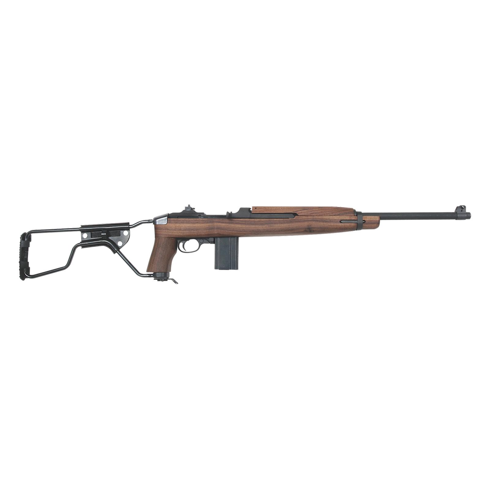 Auto-Ordnance AOM150 M1 Paratrooper Semi-Auto Rifle, 30 Cal, 18" Barrel, Walnut Stock, 15-Round Capacity - View 2