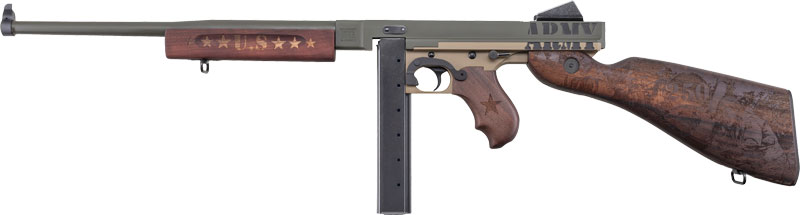 Auto-Ordnance TM1C4 M1 Carbine 45 ACP 16.5" ODG & Coyote Tan Cerakote Rifle - View 2