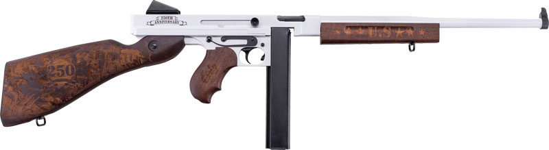 Auto-Ordnance TM1C5 M1 Carbine 45 ACP 16.5" White, Black, & Gold Cerakote Rifle - View 2