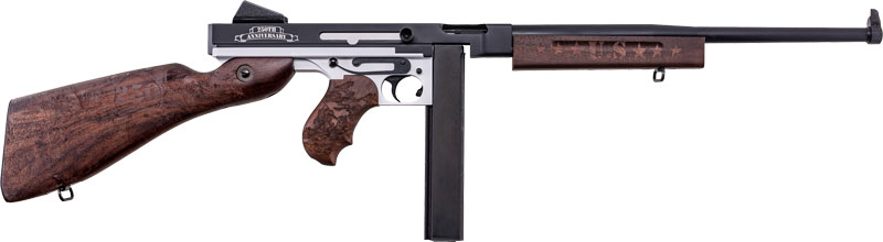 Auto-Ordnance TM1C6 M1 Carbine 45 ACP 16.5" White, Blue, Red, & Gold Rifle - View 2