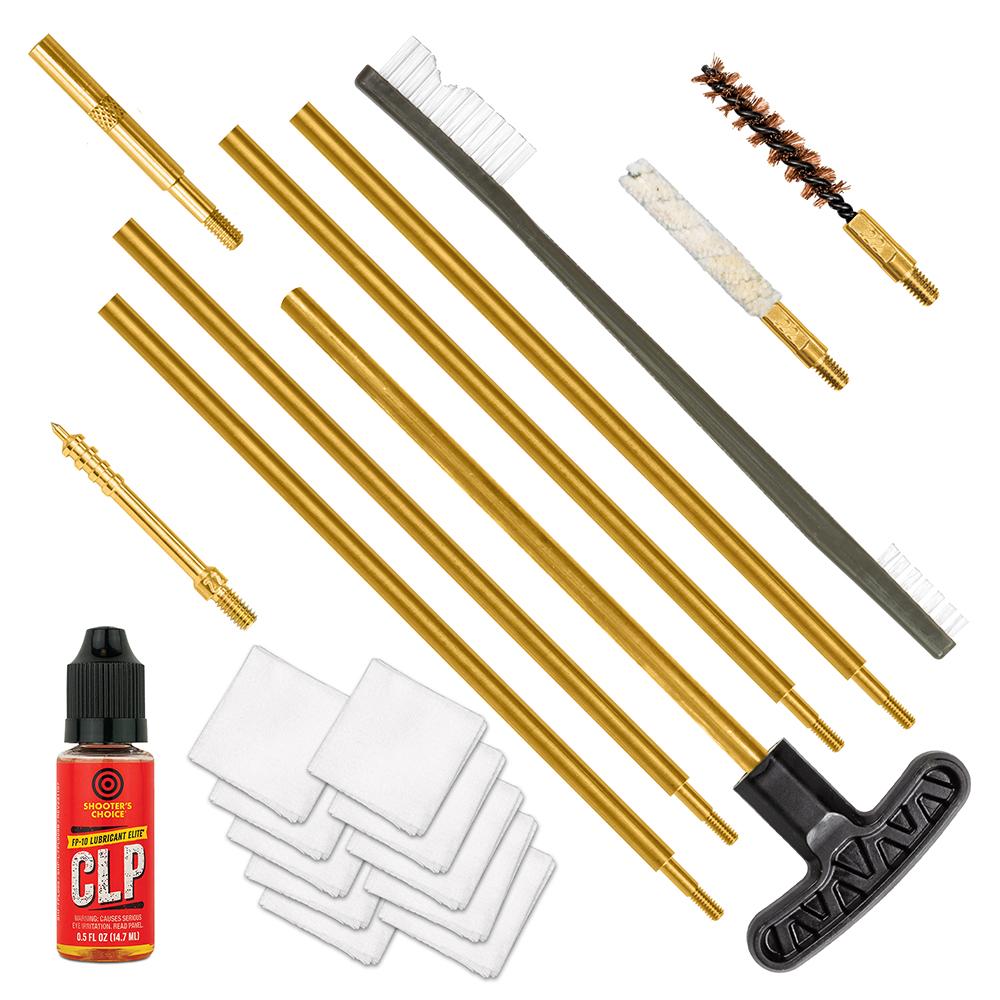 Otis .22 Caliber Rifle/Pistol Cleaning Kit with Sectional Rods - View 2