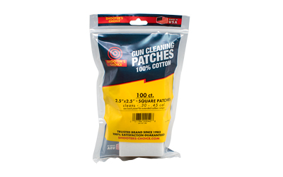 Otis Technology 2.5 Inch Square Patches 100 Pack Cotton Cleaning Patches - View 2