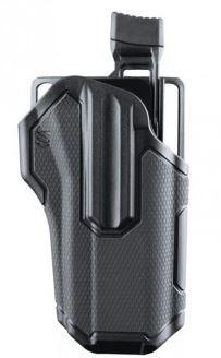 Blackhawk Omnivore 419000BBL Multi-Fit Holster, Left Hand, Adjustable Release, Black Plastic, OWB Style - View 2