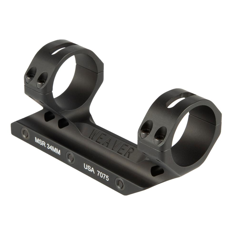 Weaver 99681 34mm Fixed MSR Mount Forward Cantilever Matte Hardcoat - View 2