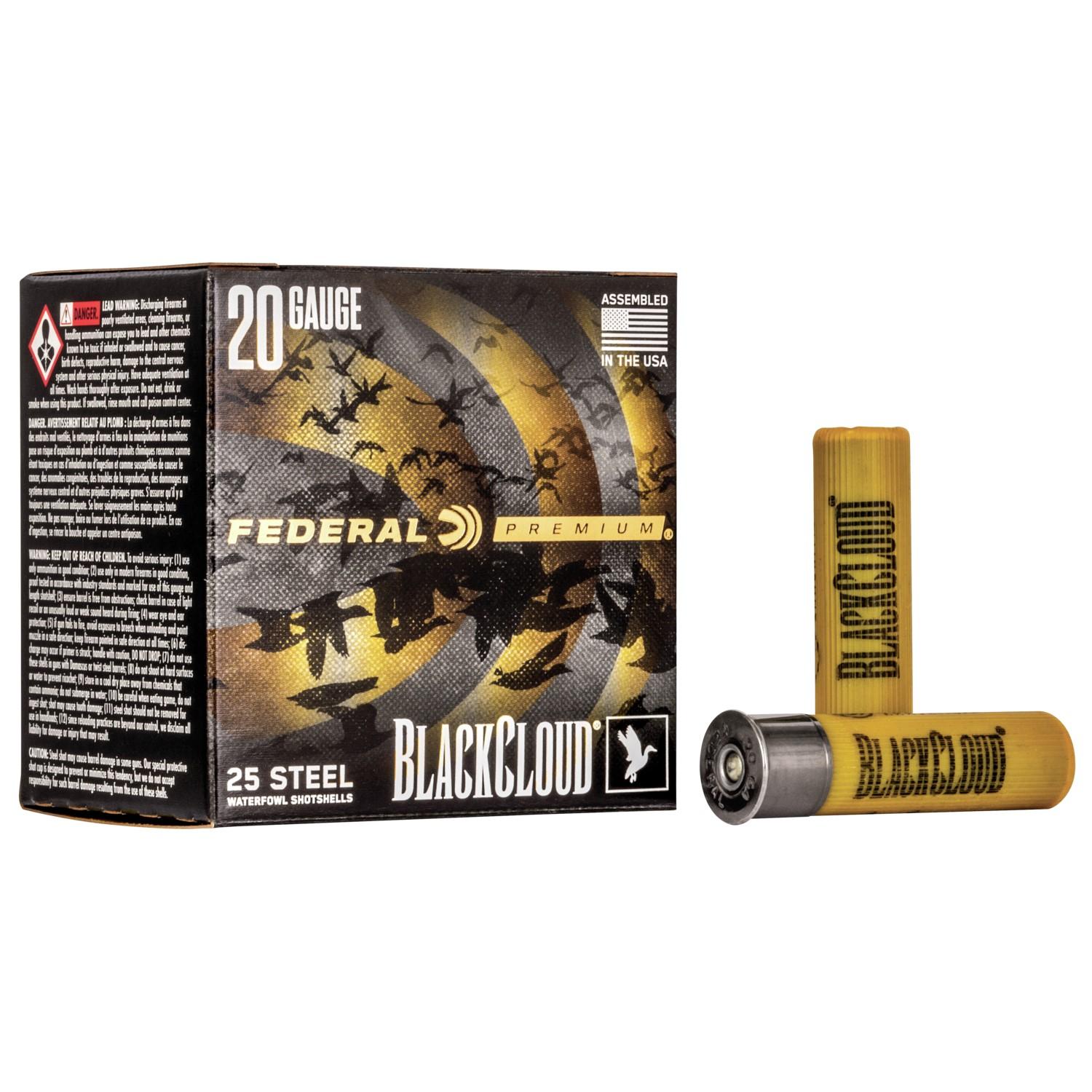Federal Black Cloud FS PWBX2094 20 Gauge 3 in 1 oz #4 Shot 25 Rounds - View 2