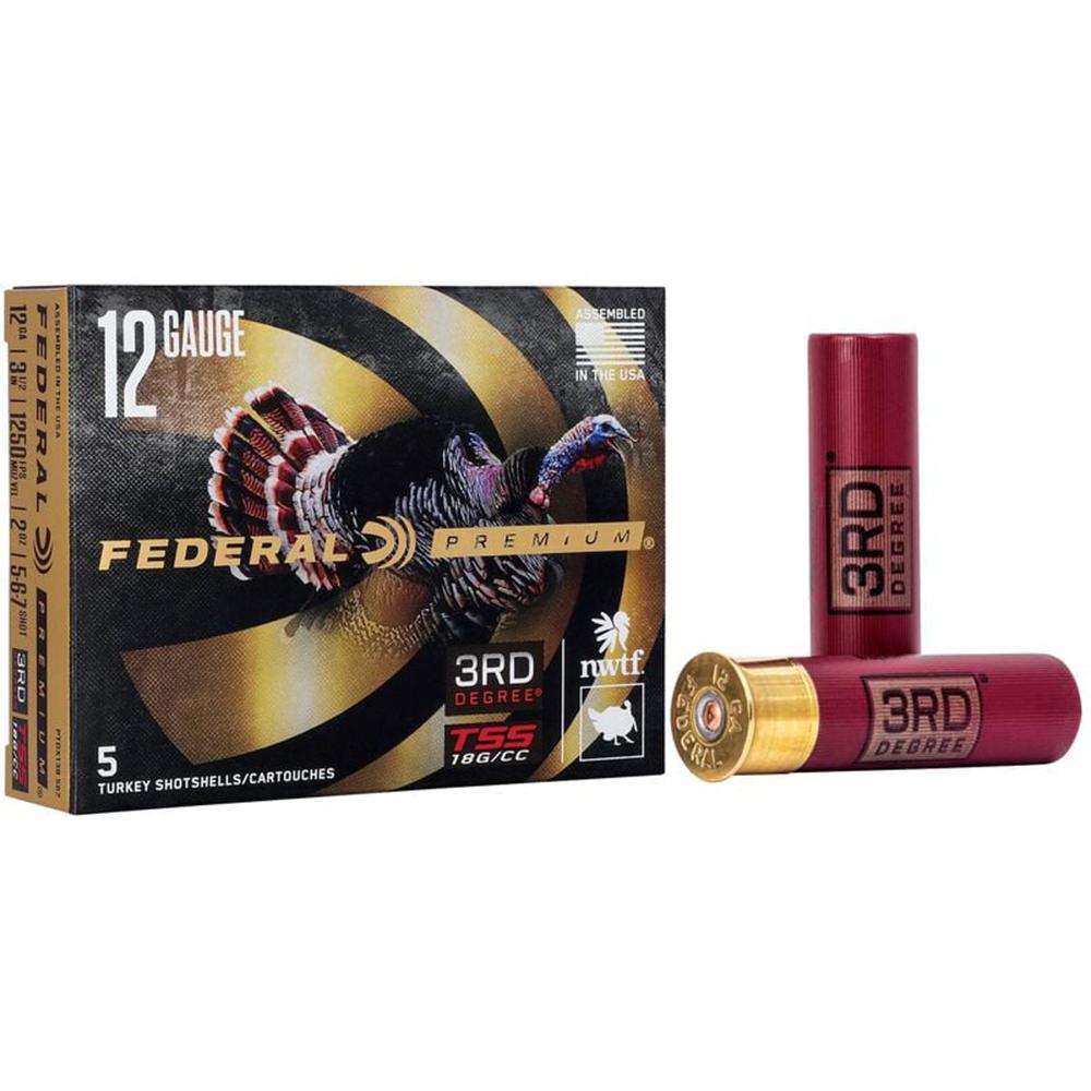 Federal PTDX139 567 12ga 3.5" 2oz TSS Turkey Loads 5/Box - View 2