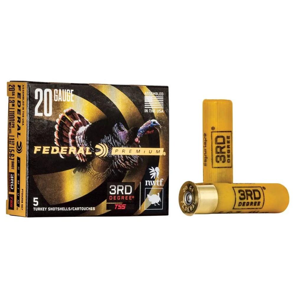 Federal PTDX258567 Premium 3rd Degree 20 Gauge 3" 1 7/16 oz 567 Shot - View 2