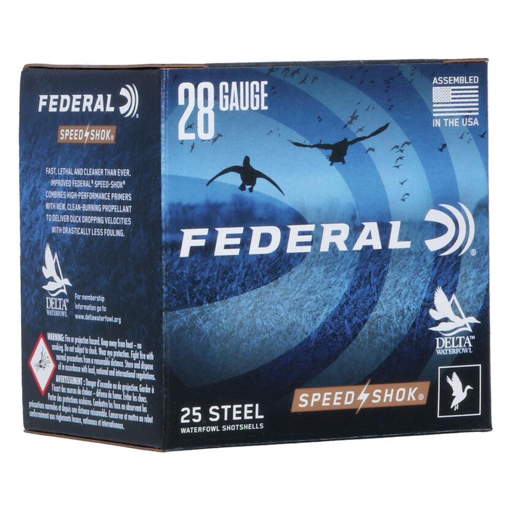 Federal WF2836 28 Gauge 2.75 in #6 Steel Shot 25 Rounds Ammo - View 2