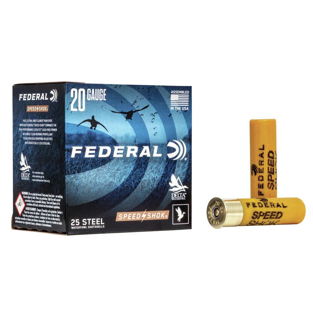 Federal WF2092 Speed-Shok 20 Gauge 3 in 7/8 oz #2 Shot 25 Rounds - View 2