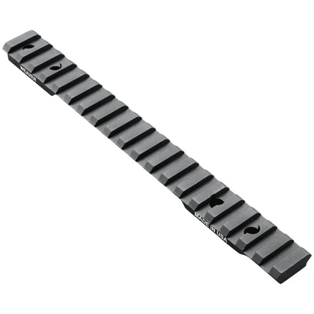 Weaver Mounts 99504 Remington 700 Short Action 20 MOA Base Aluminum Black - View 2
