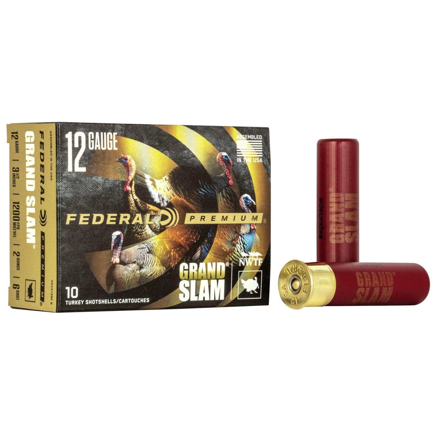 Federal PFCX139F6 12 Gauge 3.5 in 2 oz #6 Shot 10 Rounds Copper-Plated - View 2